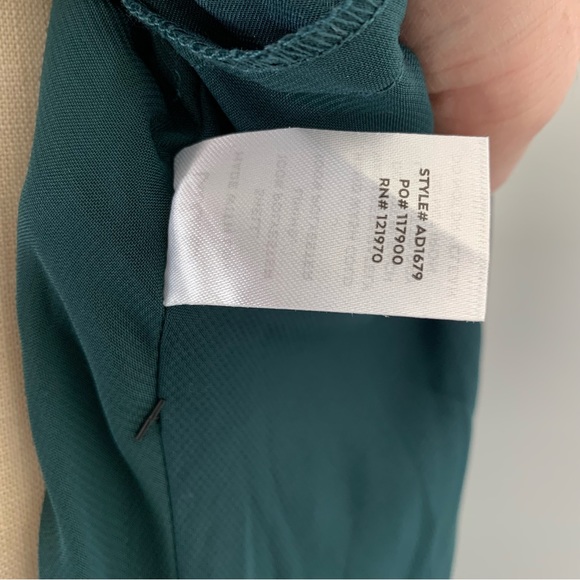 Lulus Moriah Emerald Green Satin Wrap Maxi Dress Emerald Green Medium - Picture 15 of 15